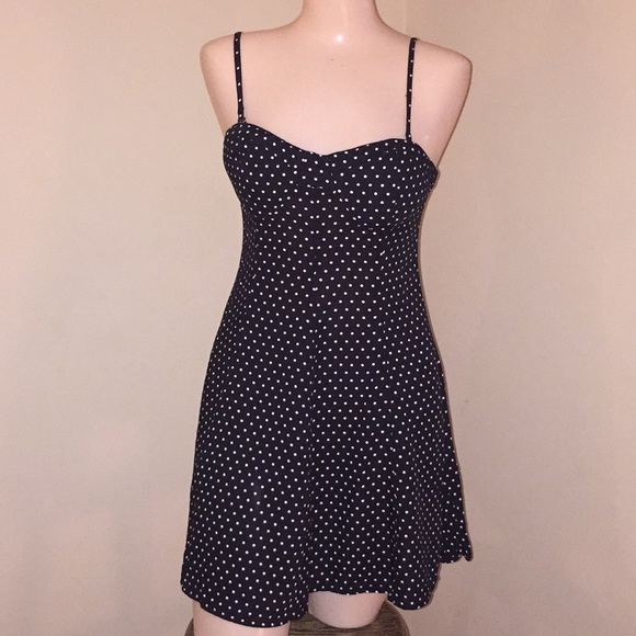 american eagle polka dot dress